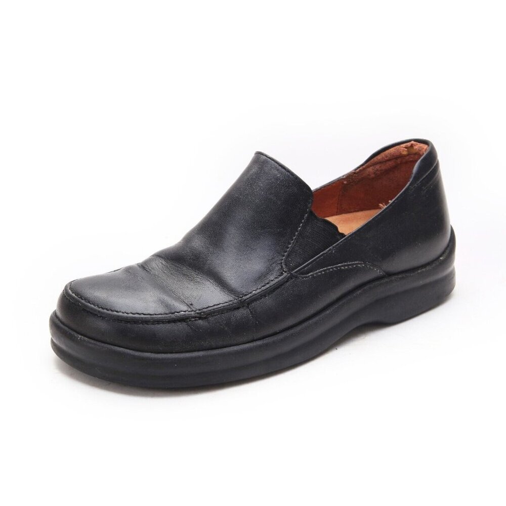 Footprints By Birkenstock Slip On Loafers Shoes Leather Women's  Eur 36